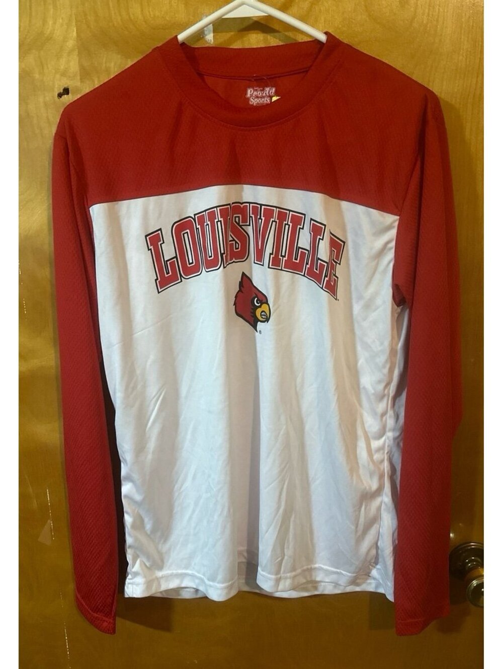 NEW Pro-Ad Sports UofL university of Louisville jersey material size small